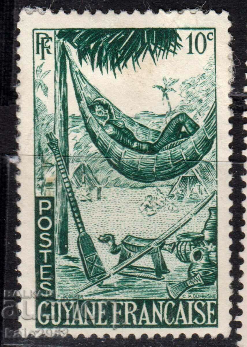 Guyana Franceză-1947-Regular-Hamac Rest,MLH