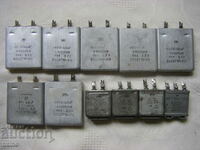 Condensatoare de ulei de hârtie uzate KKT-P și MR.