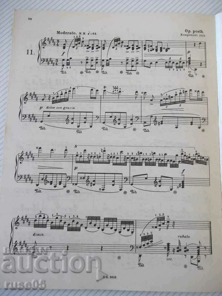 Παρτιτούρες πιάνου "CHOPIN - POLONAISEN-Klavier solo" - 102 σελίδες. - 6