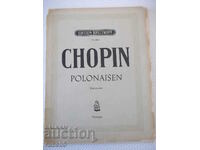 Piano sheet music "CHOPIN - POLONAISEN-Klavier solo" - 102 pages.