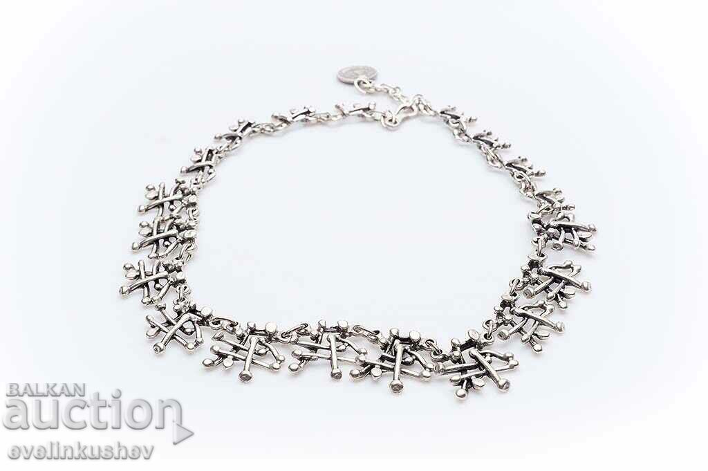 Silver plated necklace KN-0301001020 with price 80.00 BGN | € 40.90