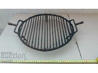 MASSIVE METAL GRILL, BARBECUE