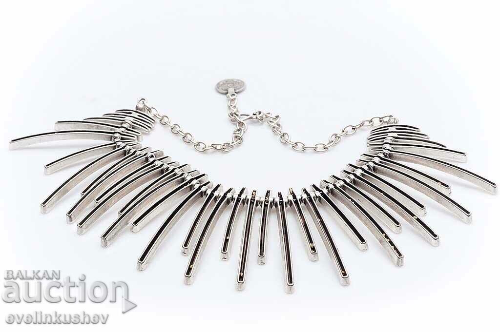 Silver plated necklace KN-0301001021 with price 85.00 BGN | € 43.46