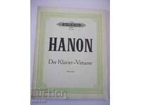 Partitură pentru pian „HANON-Der Klavier-Virtuose-Nr. 4615”-34 pagini.