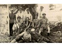 Old photo military and civilians Plovdiv 1929