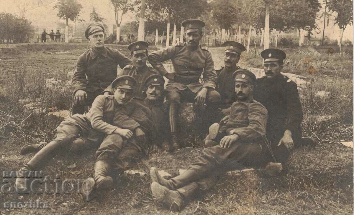 Fotografie veche, militară, Shumen, 1918