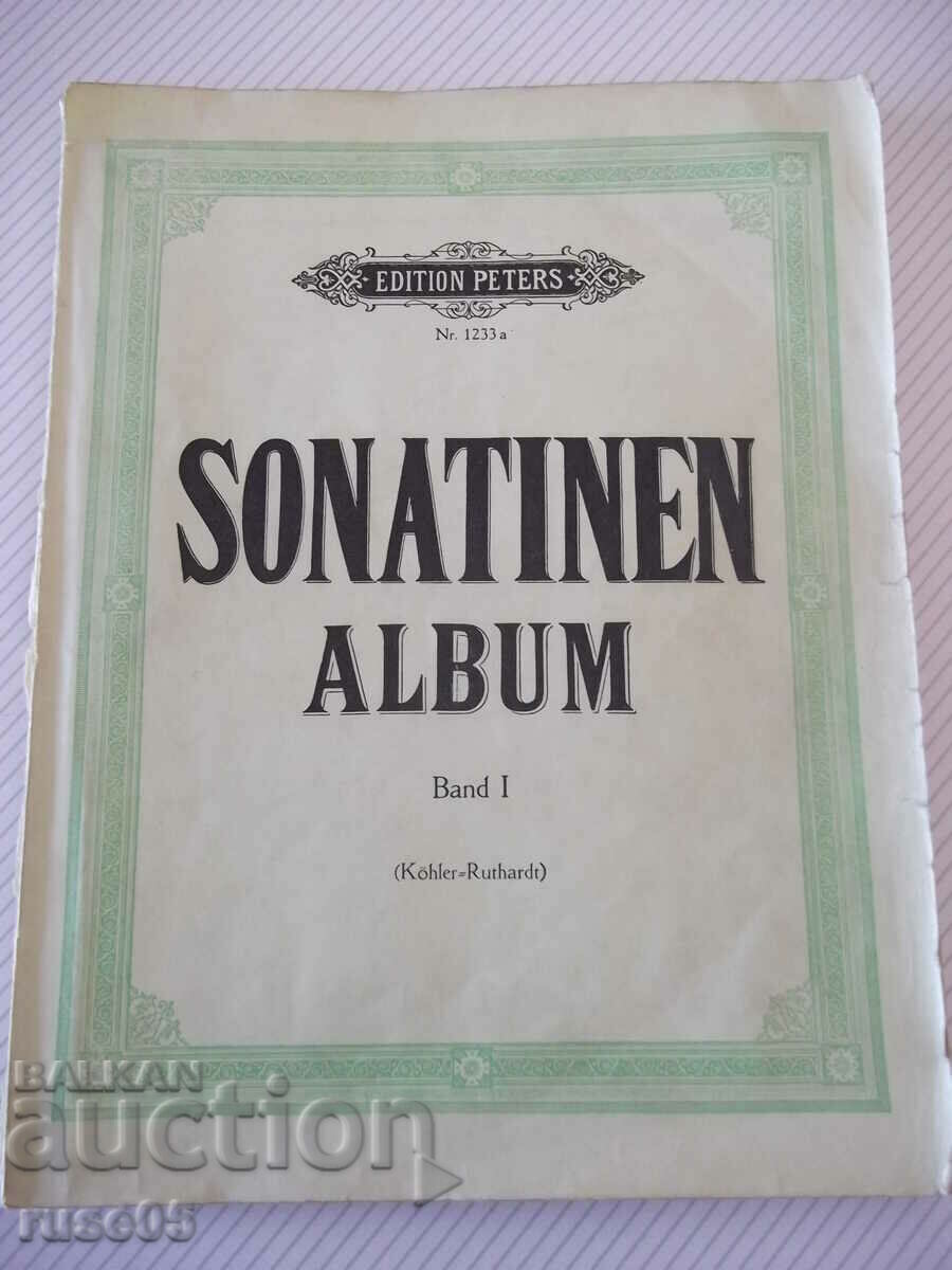 Παρτιτούρες για πιάνο "SONATINEN ALBUM-Band I--Nr. 1233a" - 128 σελίδες.