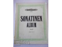 Παρτιτούρες για πιάνο "SONATINEN ALBUM-BandII--Nr. 1233b" - 120 σελίδες.