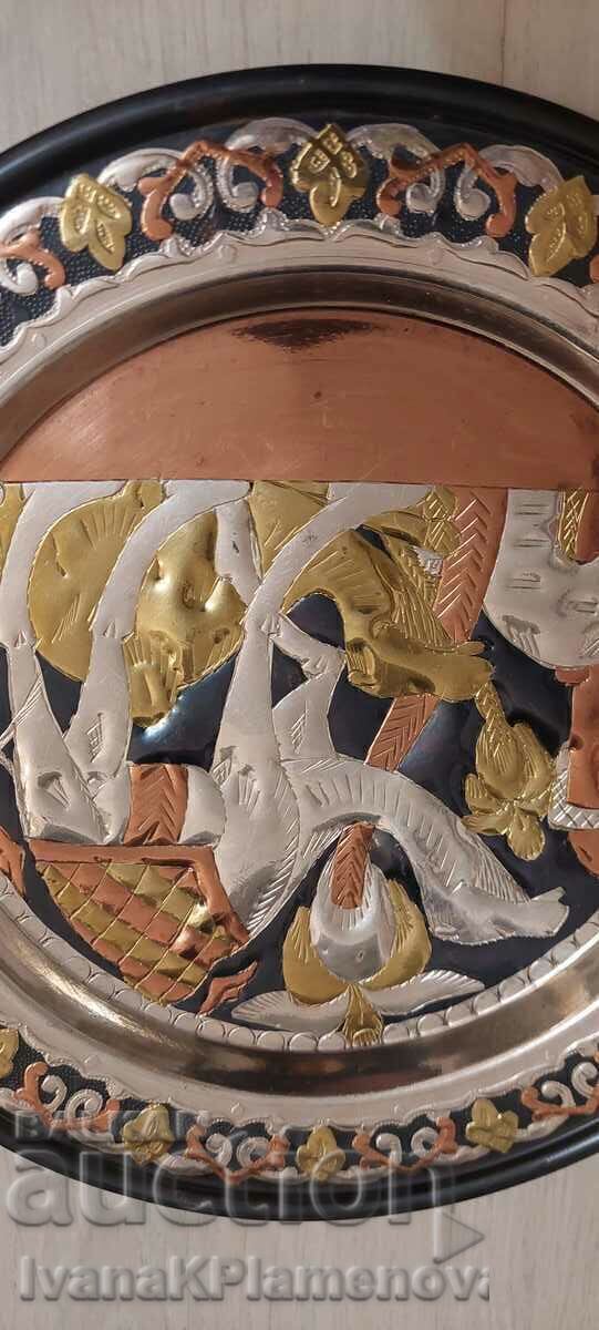 Παράδοση Χάλκινο πάνελ 25 cm