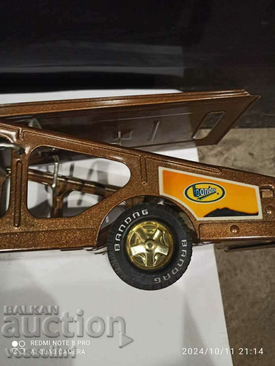 Παράδοση Ρυμουλκούμενο φορτηγού μεταλλικό μεγάλο αμερικανικό NYLINT 55εκ Παράδοση Ρυμουλκούμενο φορτηγού μεταλλικό μεγάλο αμερικανικό NYLINT 55εκ