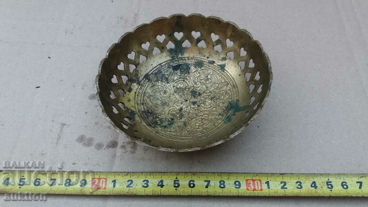 Auction SOLID BRONZE ORIENTAL BOWL, BOWL TRAY Auction SOLID BRONZE ORIENTAL BOWL, BOWL TRAY