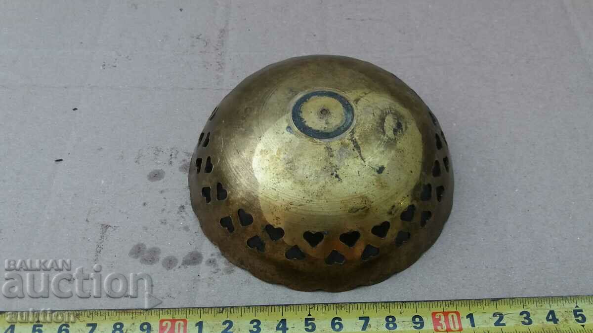 SOLID BRONZE ORIENTAL BOWL, BOWL TRAY - 6 SOLID BRONZE ORIENTAL BOWL, BOWL TRAY - 6