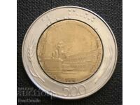 Italy.500 lire 1984.