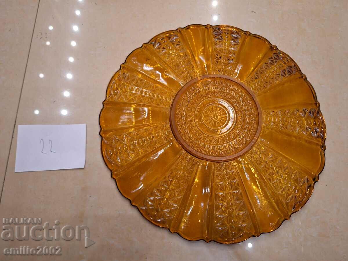 Auction Glass fruit bowl retro soc 22 Auction Glass fruit bowl retro soc 22