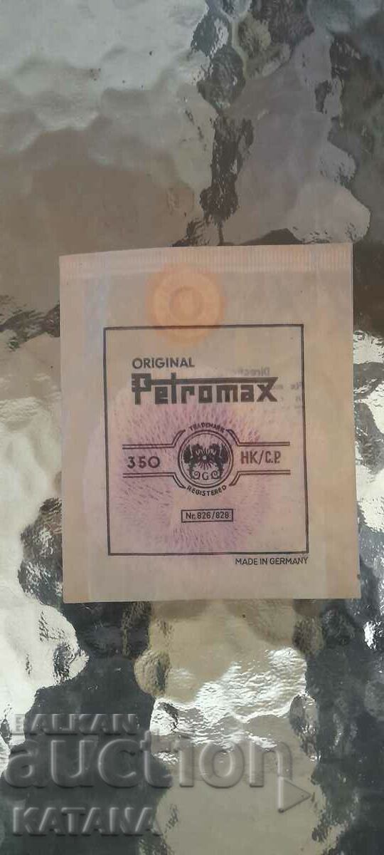 Old sock for Petromax petromax original 350