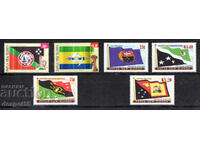 2004-2005. Papua New Guinea. Provincial flags.