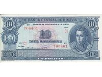 10 Boliviano 1945, Βολιβία