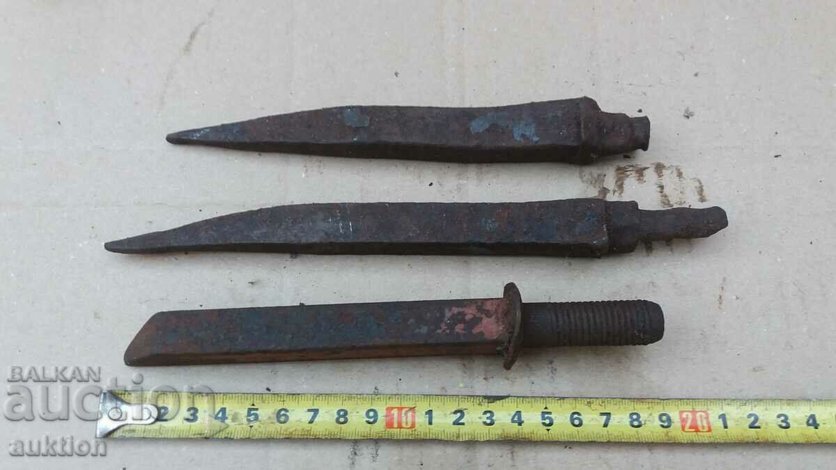 LOT OF 3 WEDGES, CUTTERS - 7