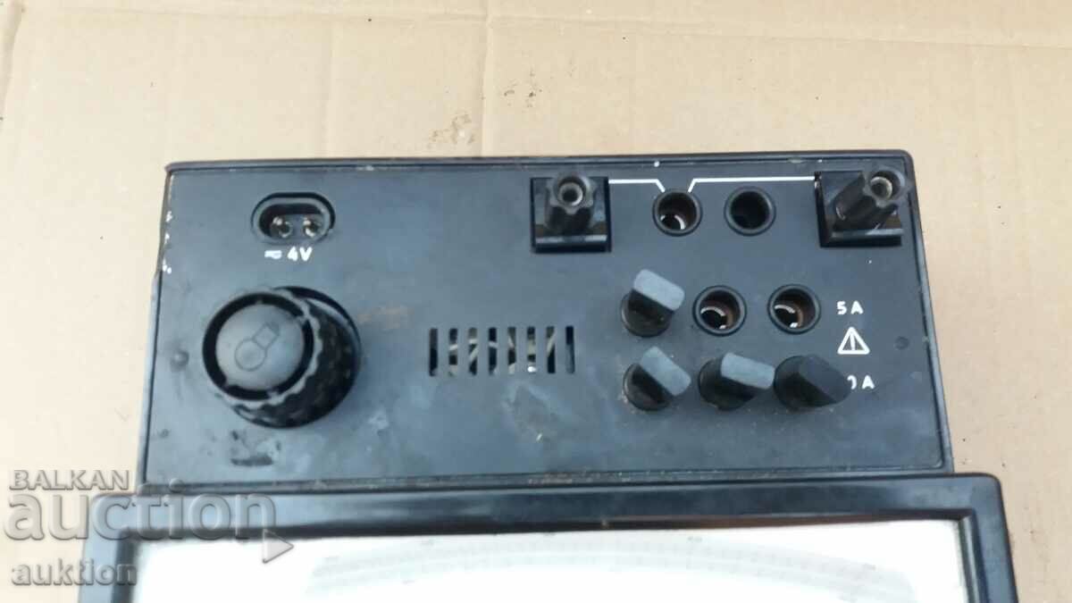 Δημοπρασία τεράστιο κοινωνικό αμπερόμετρο - βακελίτης