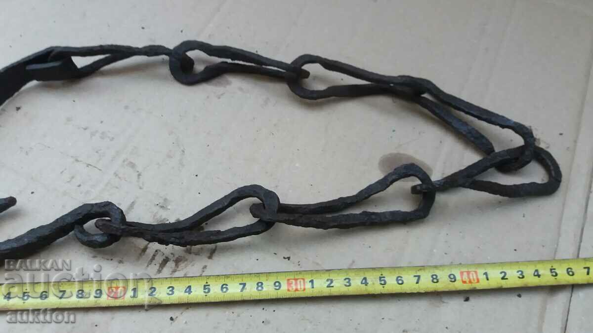 FORGED RENAISSANCE CHAIN FOR FIREPLACE - VERUGA - 5 FORGED RENAISSANCE CHAIN FOR FIREPLACE - VERUGA - 5