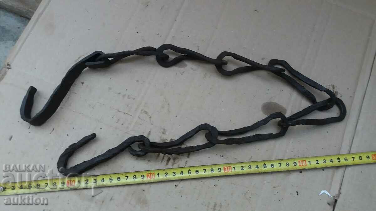 FORGED RENAISSANCE CHAIN FOR FIREPLACE - VERUGA - 7 FORGED RENAISSANCE CHAIN FOR FIREPLACE - VERUGA - 7