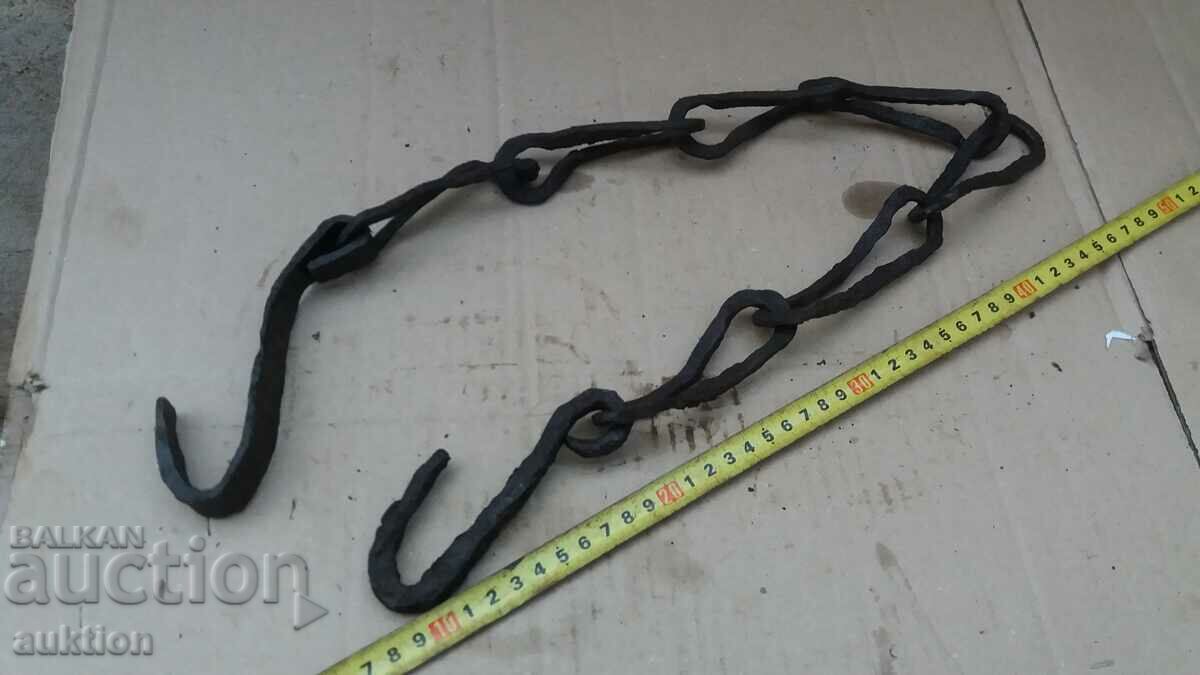 FORGED RENAISSANCE CHAIN FOR FIREPLACE - VERUGA