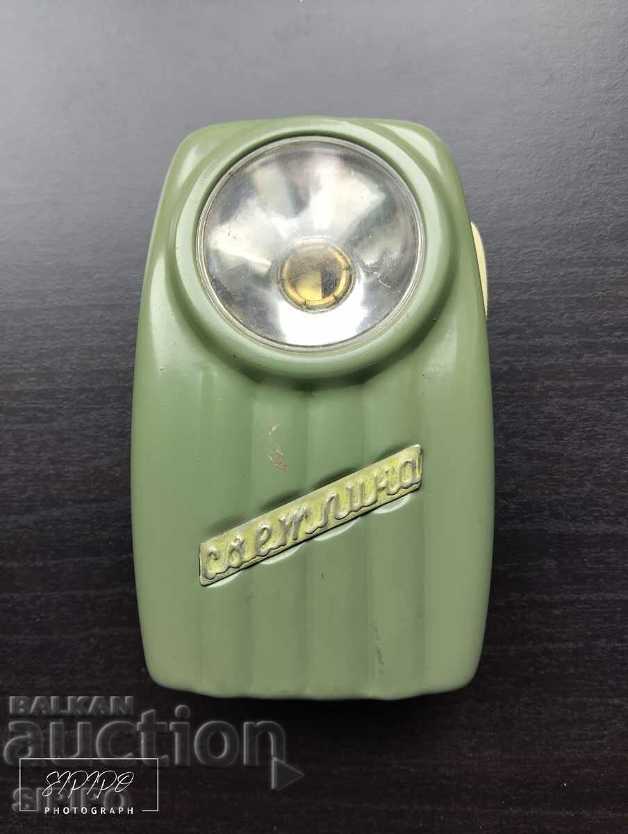 Unused flashlight "LIGHT" from the 60s.