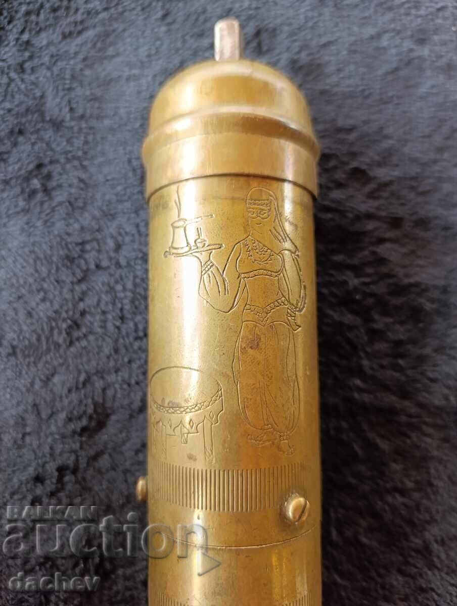 Old Ottoman bronze Gravrana coffee grinder with price 140.00 BGN | € 71.58 Old Ottoman bronze Gravrana coffee grinder with price 140.00 BGN | € 71.58
