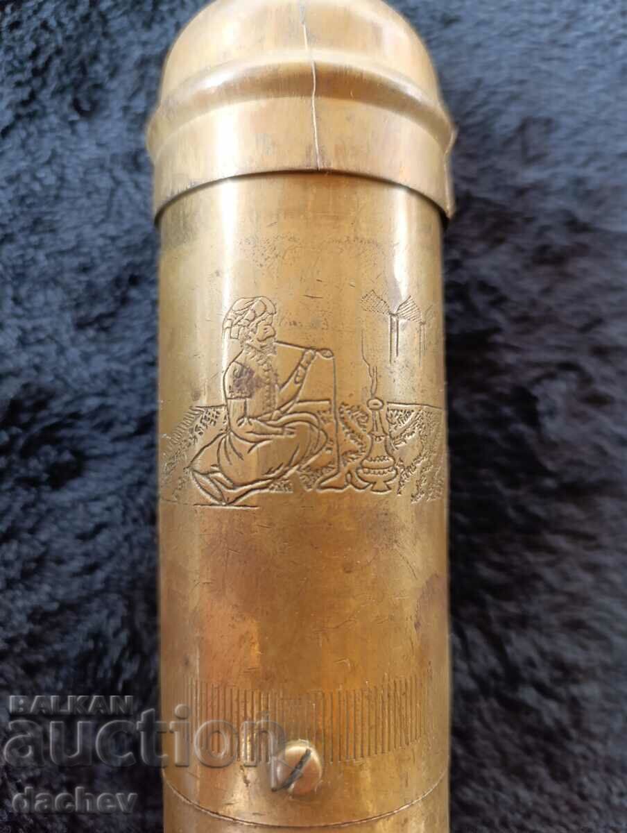 Old Ottoman bronze Gravrana coffee grinder - 6 Old Ottoman bronze Gravrana coffee grinder - 6