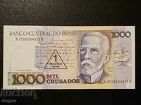 1000 / 1 New Cruzado Brazil UNC