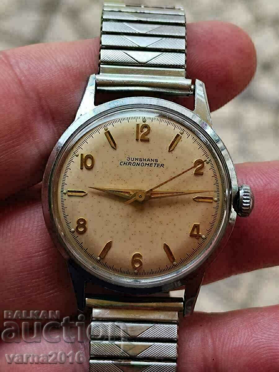 JUNGHANS TRILASTIC GERMANIA 1950 ceas de mana