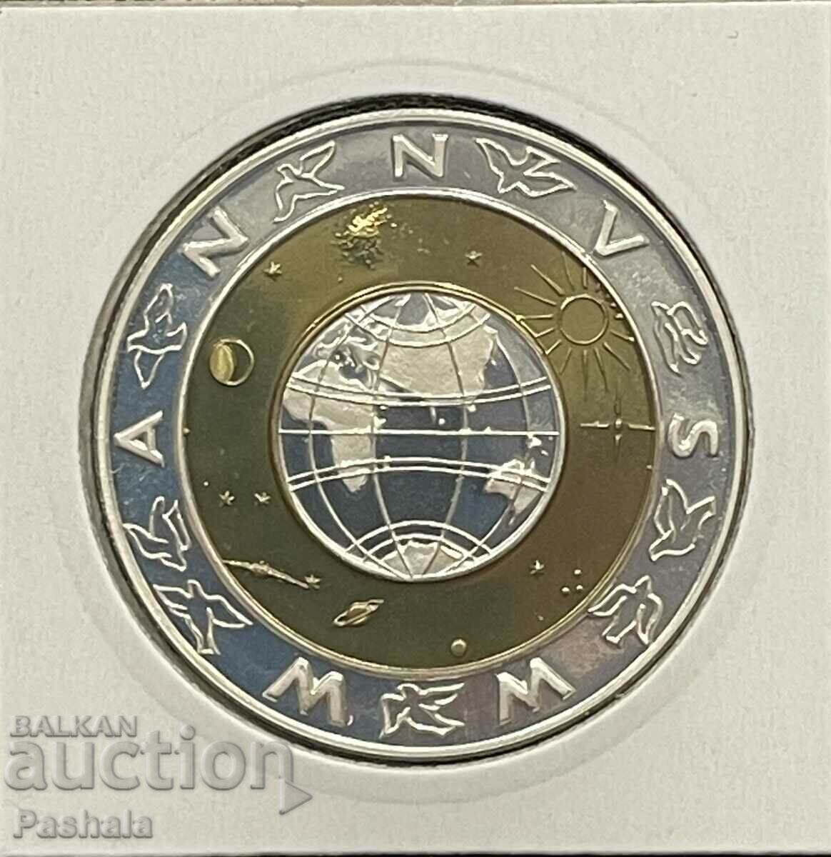 Andorra 5 dinars 1999. Silver. with price € 75.00 | 146.69 BGN Andorra 5 dinars 1999. Silver. with price € 75.00 | 146.69 BGN