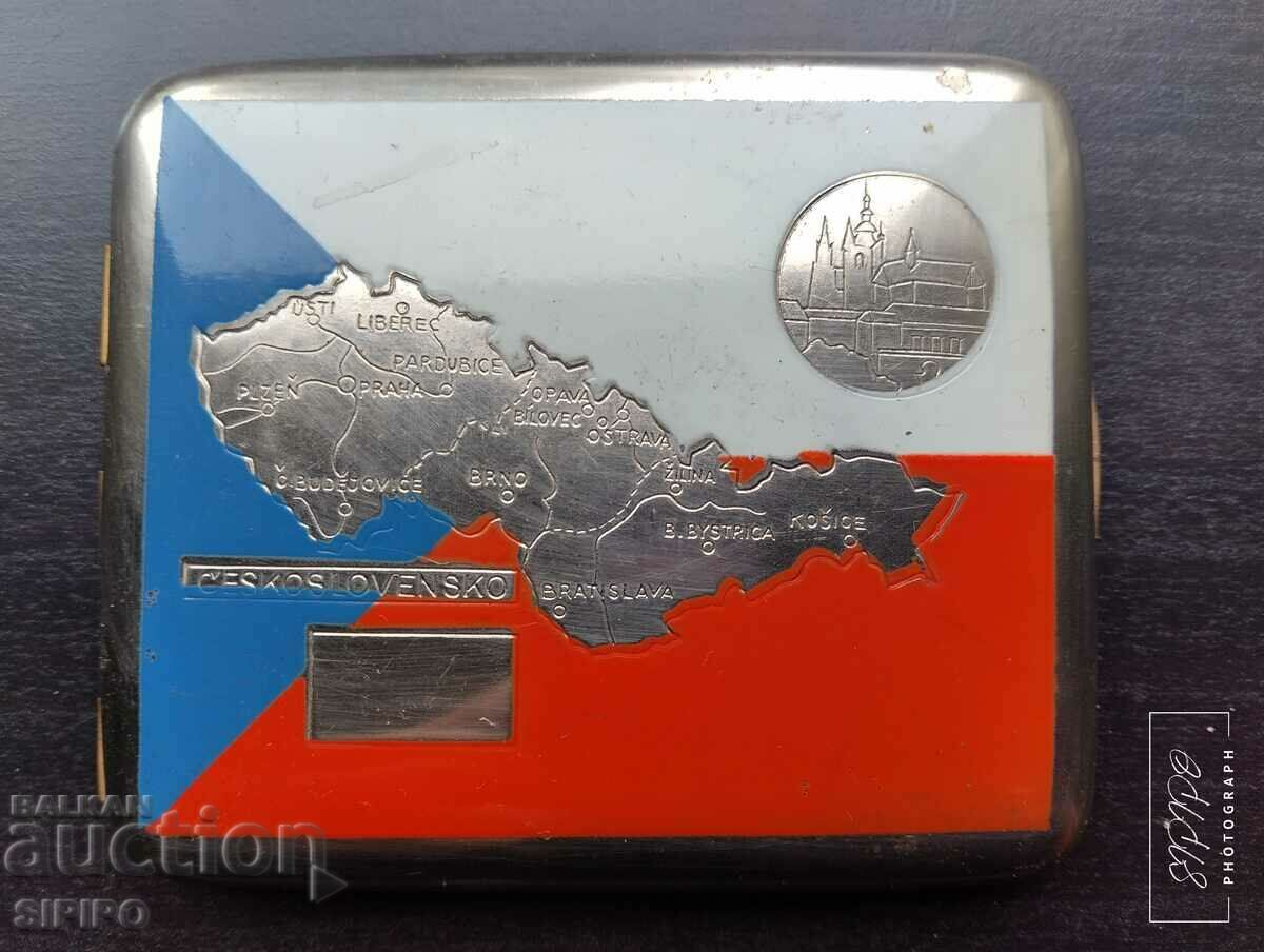 Snuffbox from Czechoslovakia 60s, Rare. Good condition