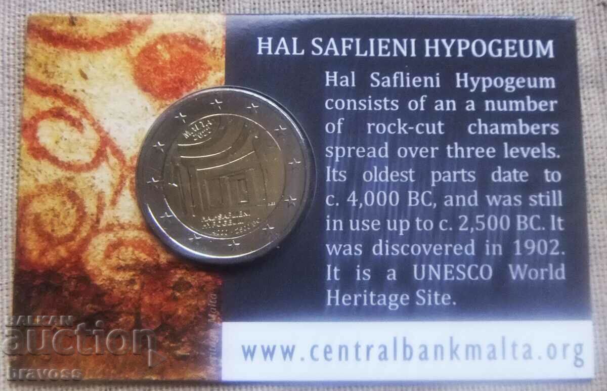 Malta - 2 euro - 2022 - coincard Malta - 2 euro - 2022 - coincard