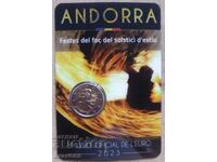 Andorra - 2 euro - 2023 - coincard