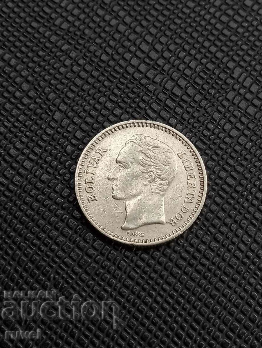 Venezuela 25 Centimos 1965 Venezuela 25 Centimos 1965