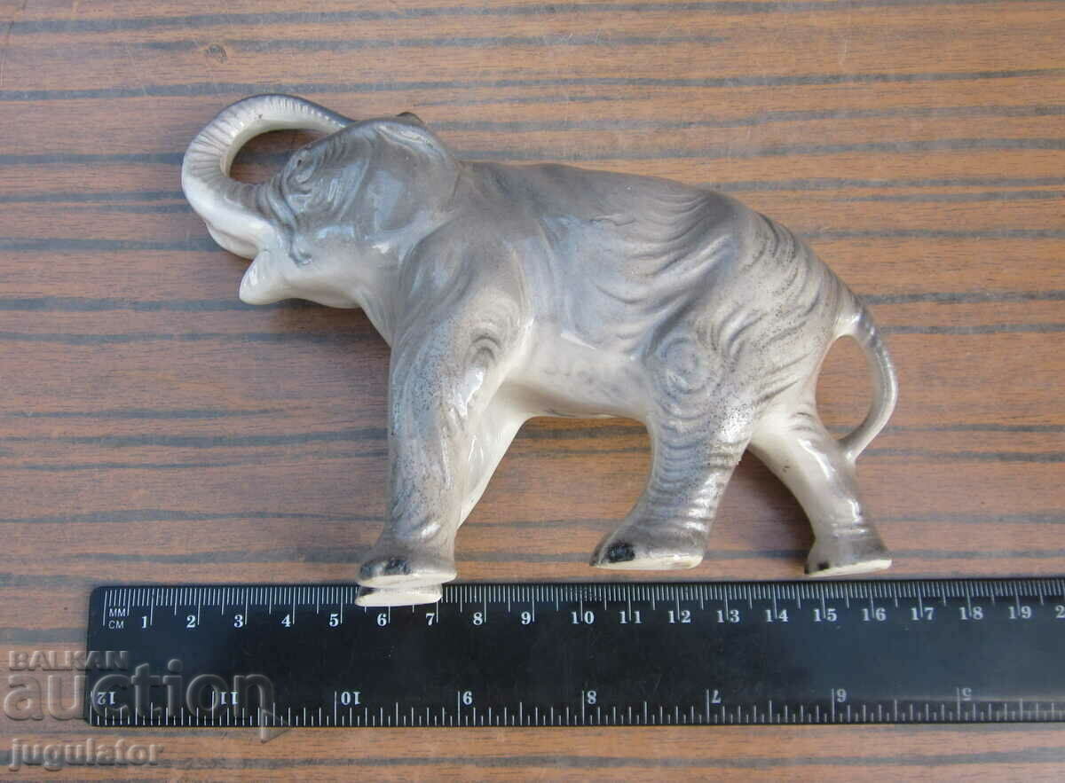 old marked porcelain figure elephant figurine - 7 old marked porcelain figure elephant figurine - 7