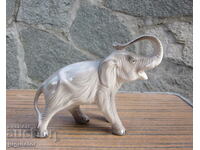 old marked porcelain figure elephant figurine