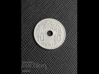 Greece, 10 Lepta 1954