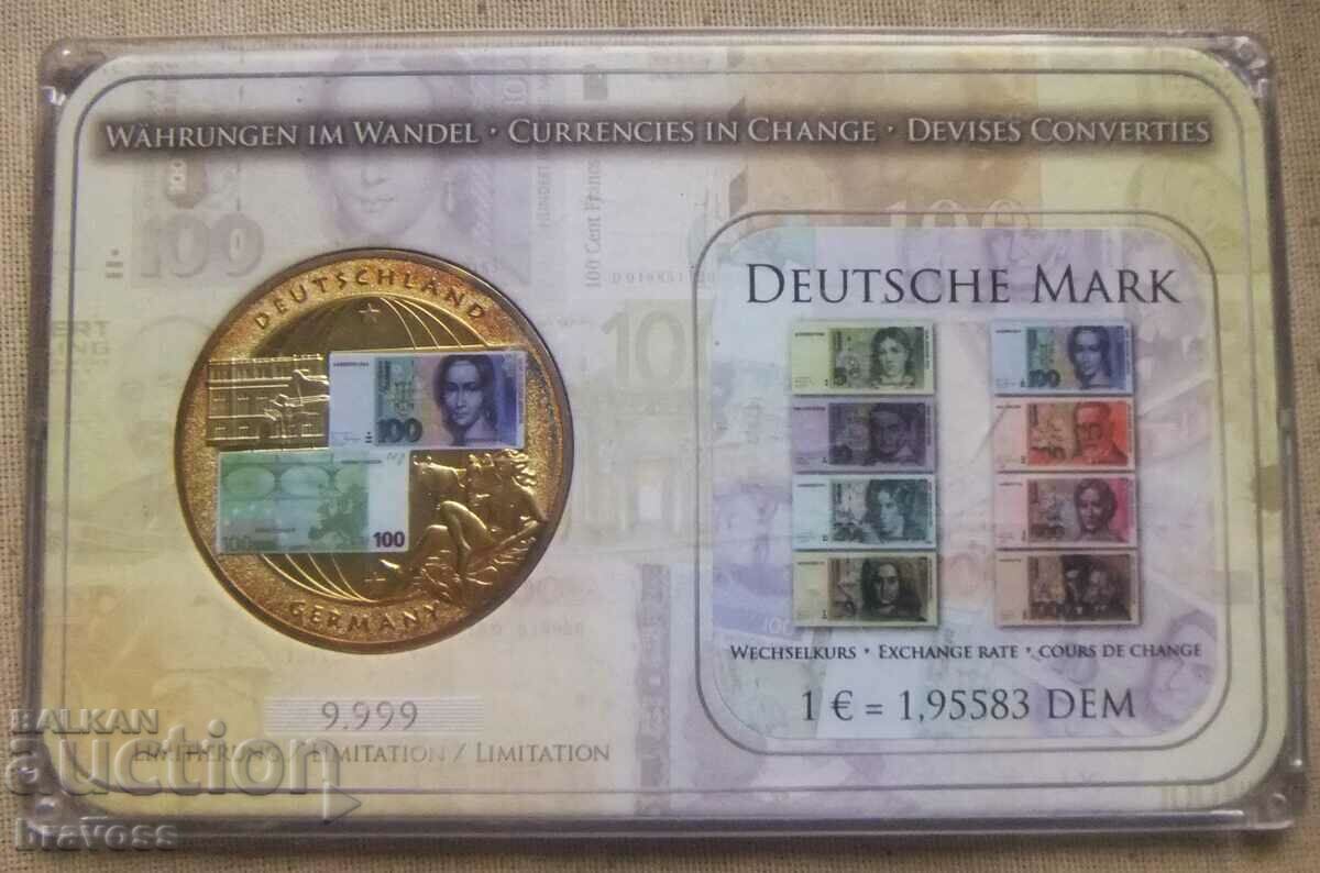 Germany- Large plaque- Brand-Euro