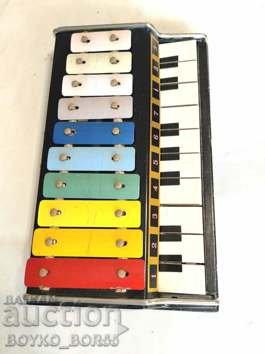 Auction Rare Russian Social USSR Children's Musical Instrument Harpsichord 1970s Auction Rare Russian Social USSR Children's Musical Instrument Harpsichord 1970s