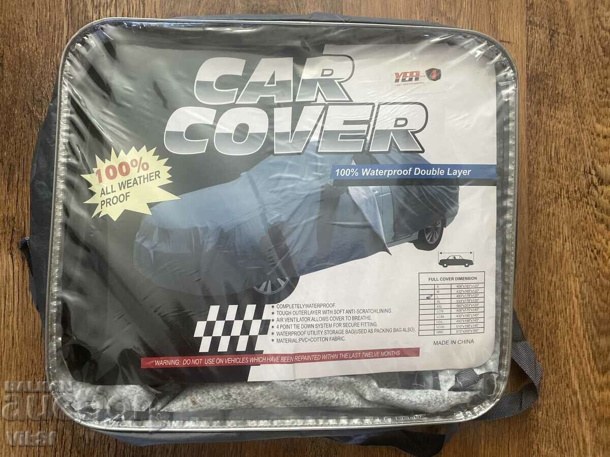 Car cover, universal, double-layer, UV protection