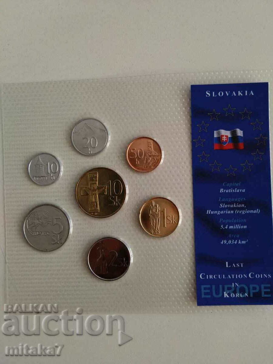 Coin set, Slovakia