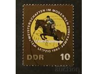 Germany/GDR 1965 Sports/Horses Stamp