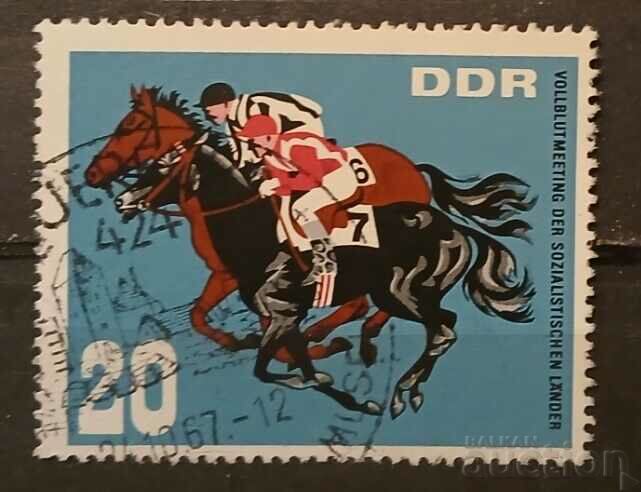 Germania/GDR 1967 Ștampila Sport/Cai