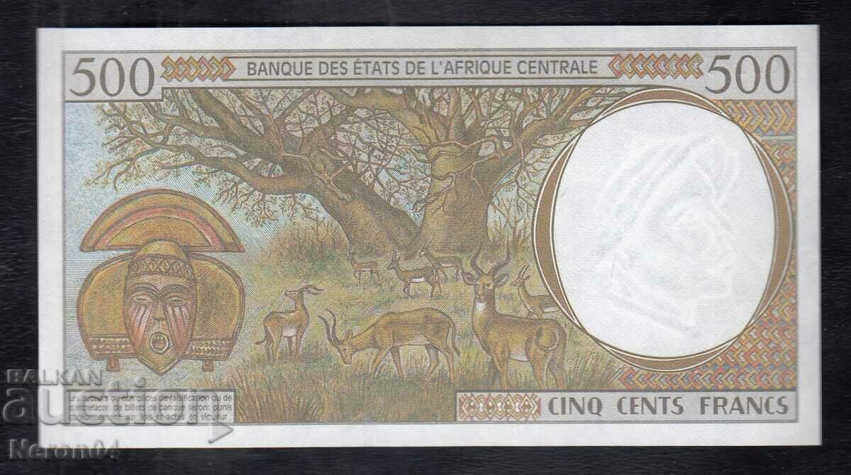 500 de franci 2000, Gabon