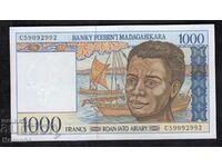 1000 de franci 1994, Madagascar