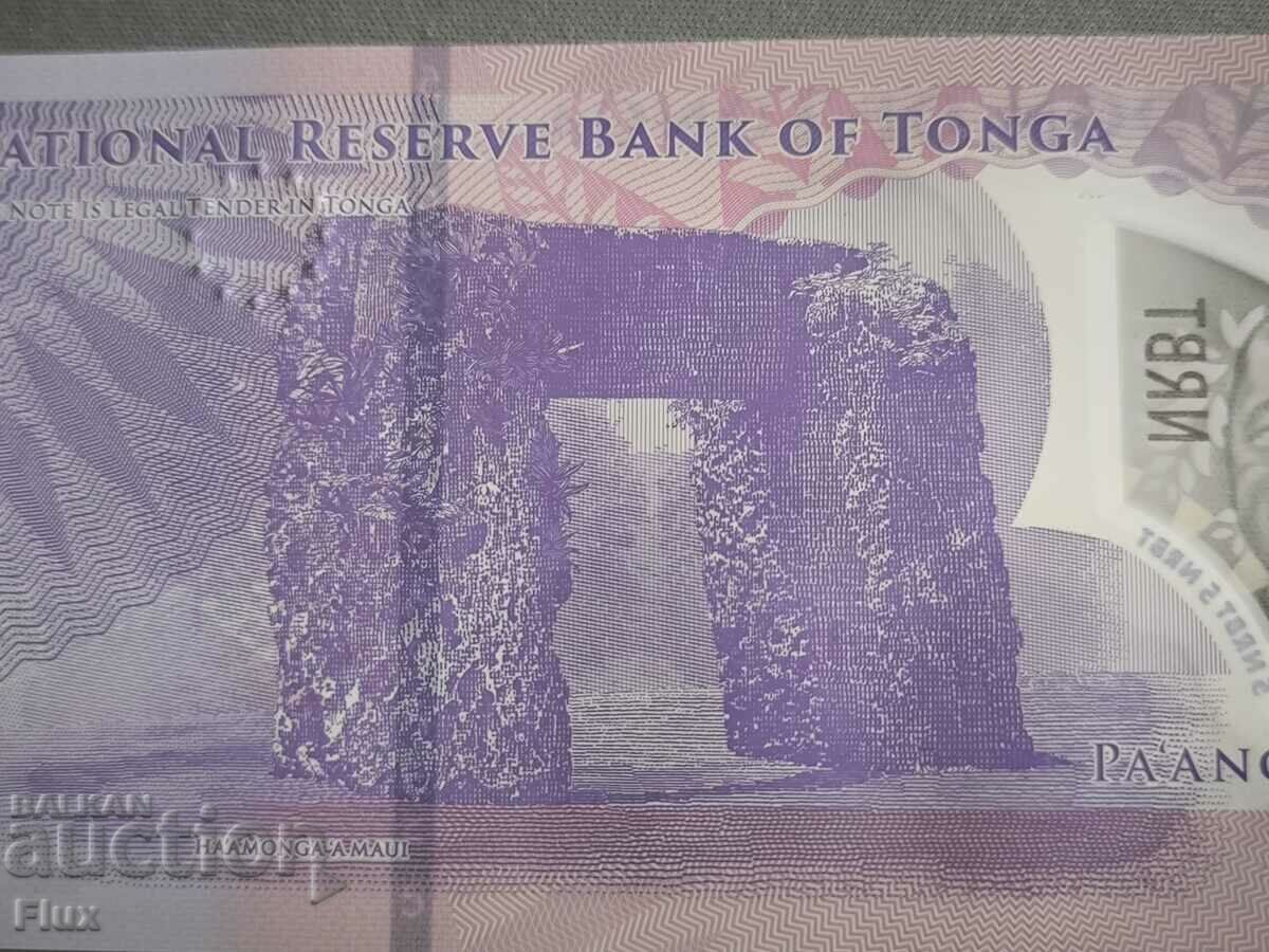 Auction Banknote - Tonga - 5 paanga UNC | 2024 Auction Banknote - Tonga - 5 paanga UNC | 2024