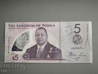 Bancnota - Tonga - 5 paanga UNC | 2024