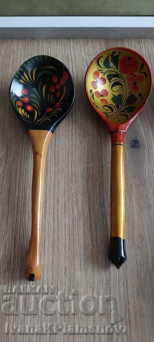Delivery of Spoons hokhloma Russia wood